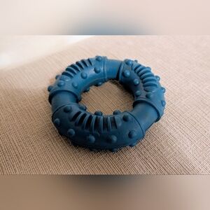 Blue Rubber Dog Chew Toy